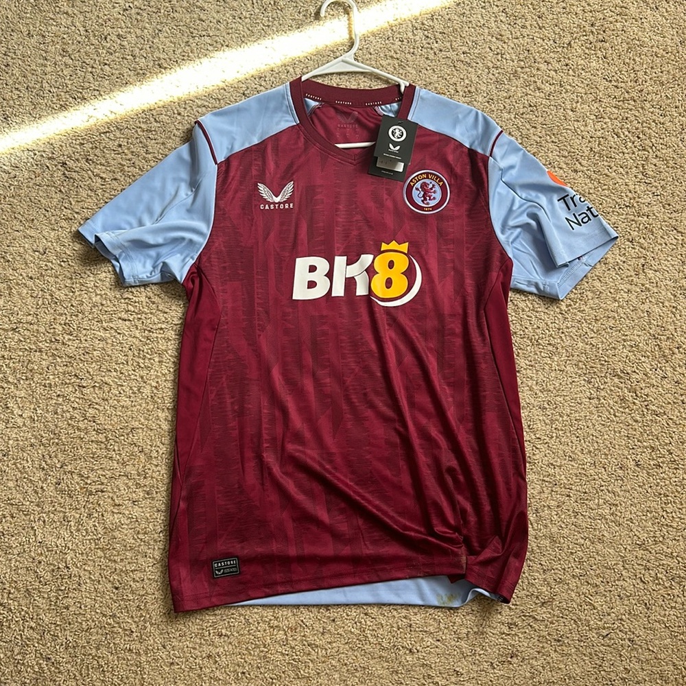 BRAND NEW sAston Villa Soccer Jersey.